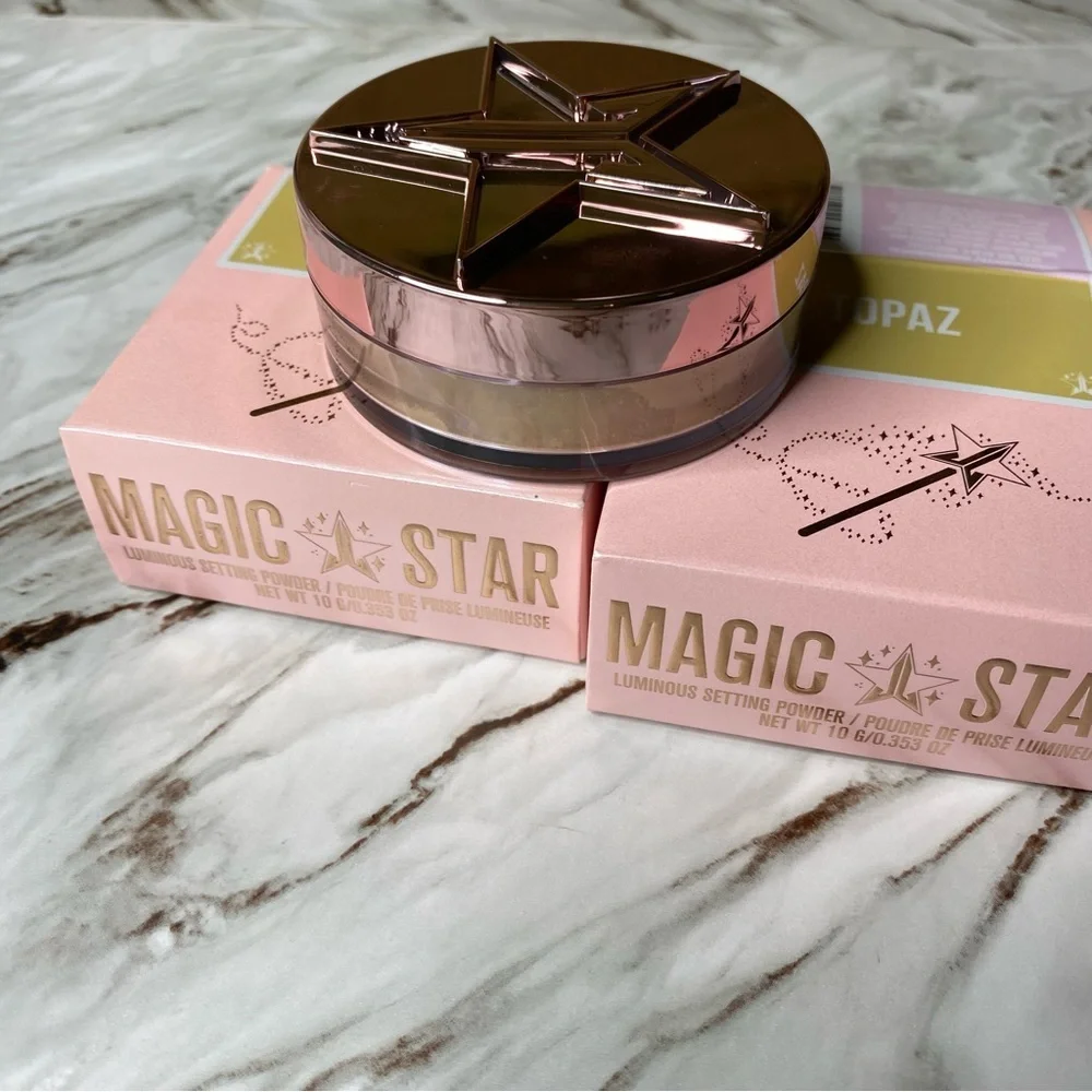 Jeffree Star bundle two luminous setting powder in Topaz NEW